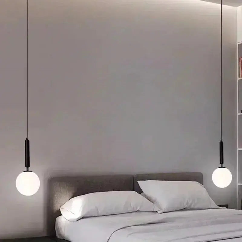Lampe de Chevet "Perle de Lumière" - Élégance et pureté nordique Lampa-dia