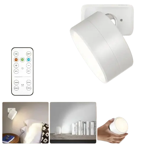 Lampe de chevet - Applique Murale LED Tactile - (Lot de 2 ou Unité) Lampadia