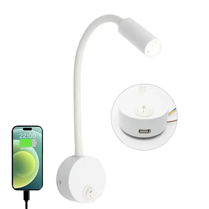 Lampe de chevet - Applique Murale Orientable (Lecture) Lampa-dia