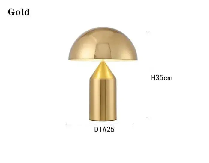 Lampe de chevet - Champignon Nordique de Luxe Moderne Lampa-dia