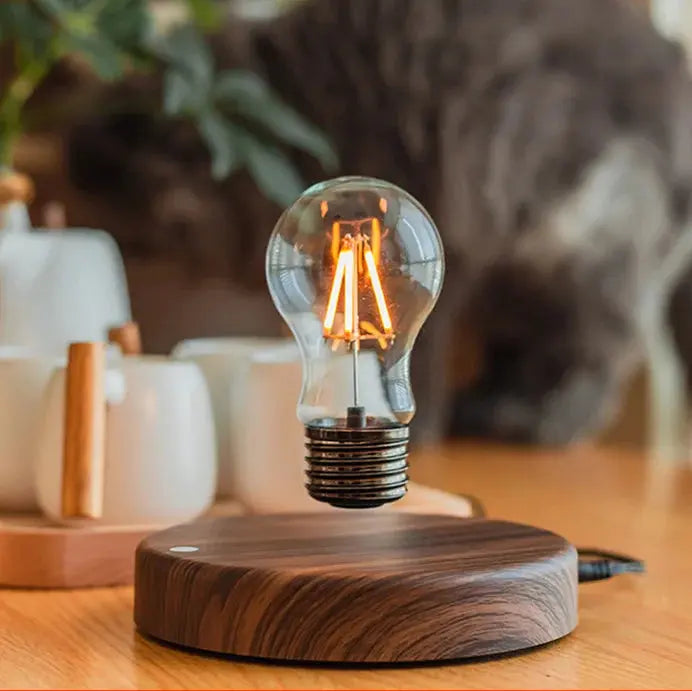 Lampe de chevet - Lévitation Magnétique (Ampoule Flottante, Design Moderne, LED) Lampadia