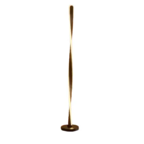Lampe de chevet - Lampadaire LED Double Spirale - Style Art Déco Nordique, 16-20W, 90-260V, Fer & Acrylique Lampadia