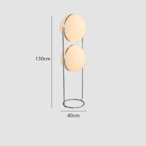 Lampe de chevet - Lampadaire Lightmanka (Design Pierre Garrault, Sphères Acryliques, Style Art Déco, Tactile) Lampadia