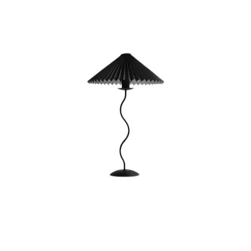 Lampe de chevet - Lampadaire rétro plissé en forme de parapluie - Style moderne Lampadia