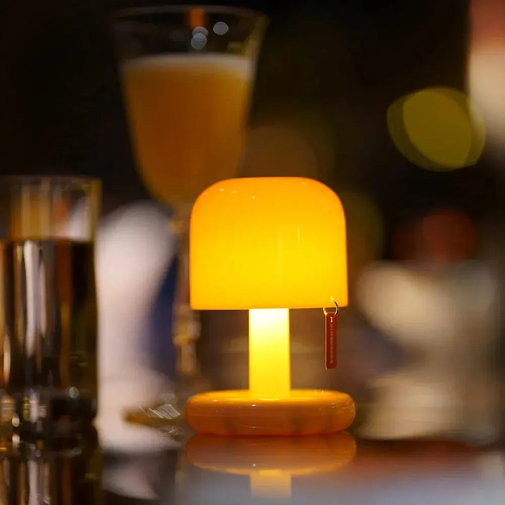 Lampe de chevet Mini - Coucher de Soleil - Tactile, Rechargeable, 3W, Veilleuse, Décoration Intérieure, Cadeau Romantique Lampadia