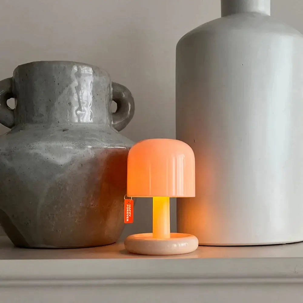 Lampe de chevet Mini - Coucher de Soleil - Tactile, Rechargeable, 3W, Veilleuse, Décoration Intérieure, Cadeau Romantique Lampadia