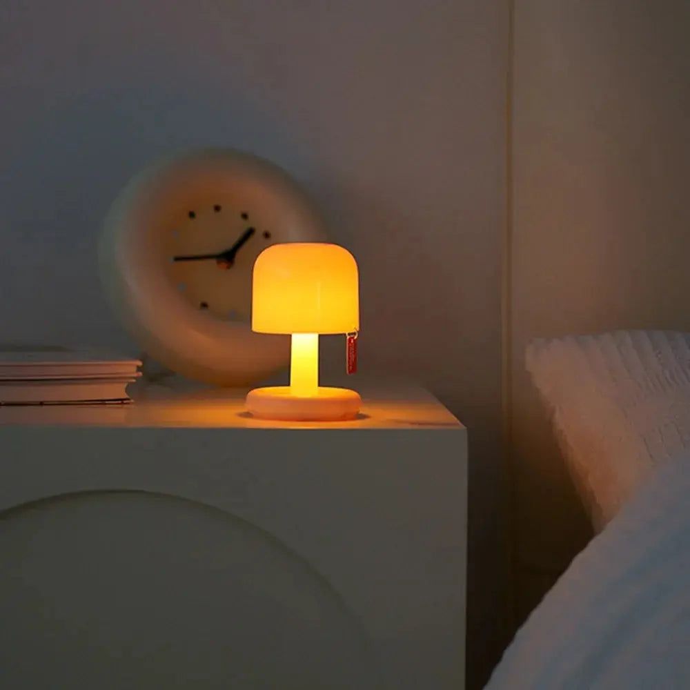 Lampe de chevet Mini - Coucher de Soleil - Tactile, Rechargeable, 3W, Veilleuse, Décoration Intérieure, Cadeau Romantique Lampadia