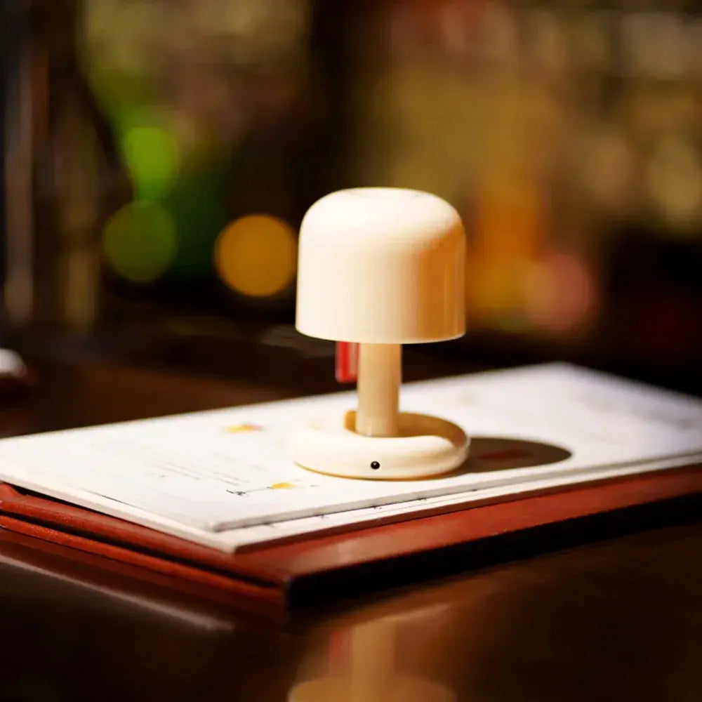 Lampe de chevet Mini - Coucher de Soleil - Tactile, Rechargeable, 3W, Veilleuse, Décoration Intérieure, Cadeau Romantique Lampadia
