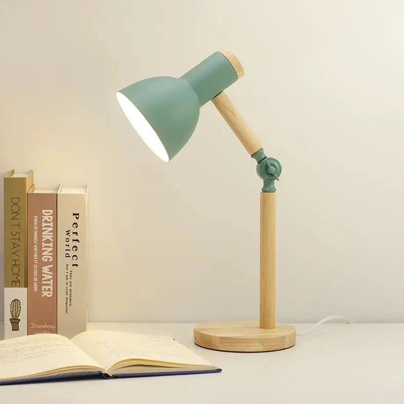 Lampe de chevet - Nordique (Design Créatif, Bois et Métal, E27) Lampadia