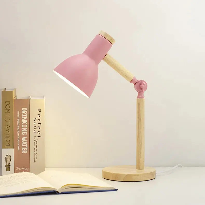 Lampe de chevet - Nordique (Design Créatif, Bois et Métal, E27) Lampadia