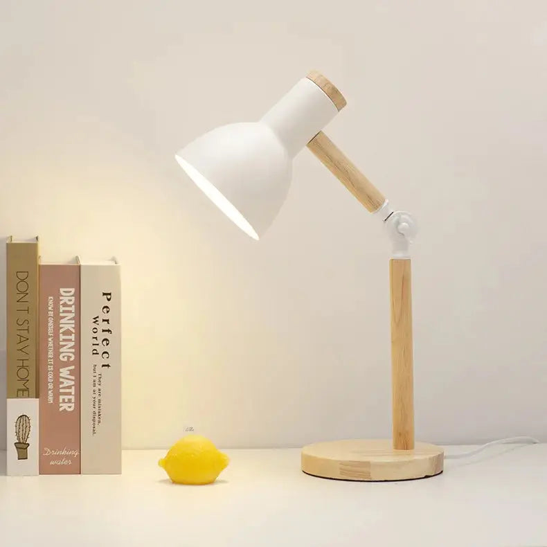Lampe de chevet - Nordique (Design Créatif, Bois et Métal, E27) Lampadia