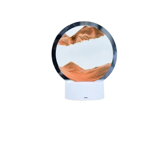 Lampe de chevet - Sable Mouvant LED - Décoration Moderne, Ambiance Lampa-dia