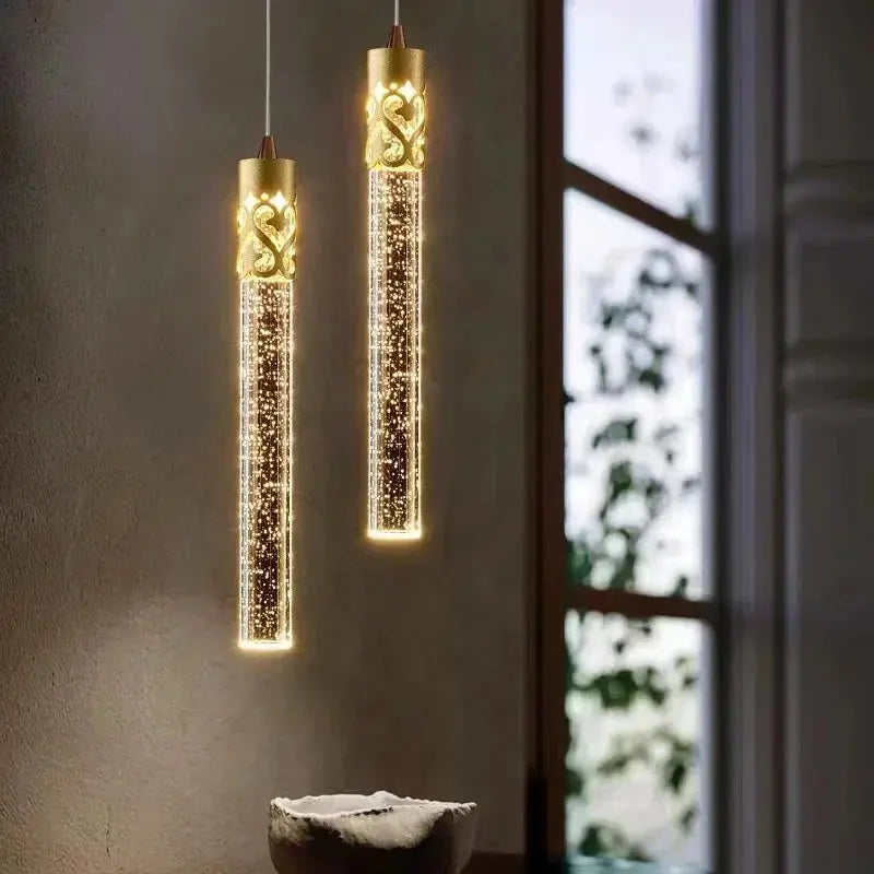 Lampe de chevet - Suspension en Cristal - Design Moderne Lampa-dia