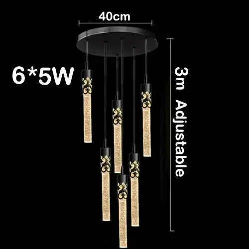 Lampe de chevet - Suspension en Cristal - Design Moderne Lampa-dia