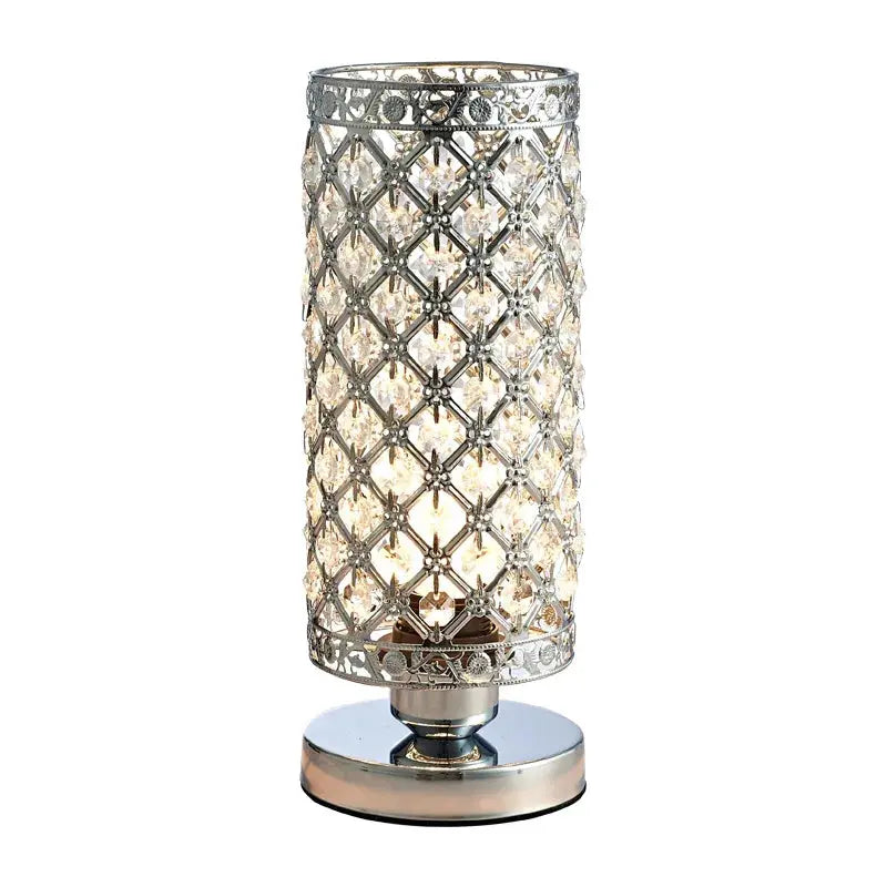 Lampe de chevet en Cristal - Moderne, Tactile, Or/Argent Lampadia