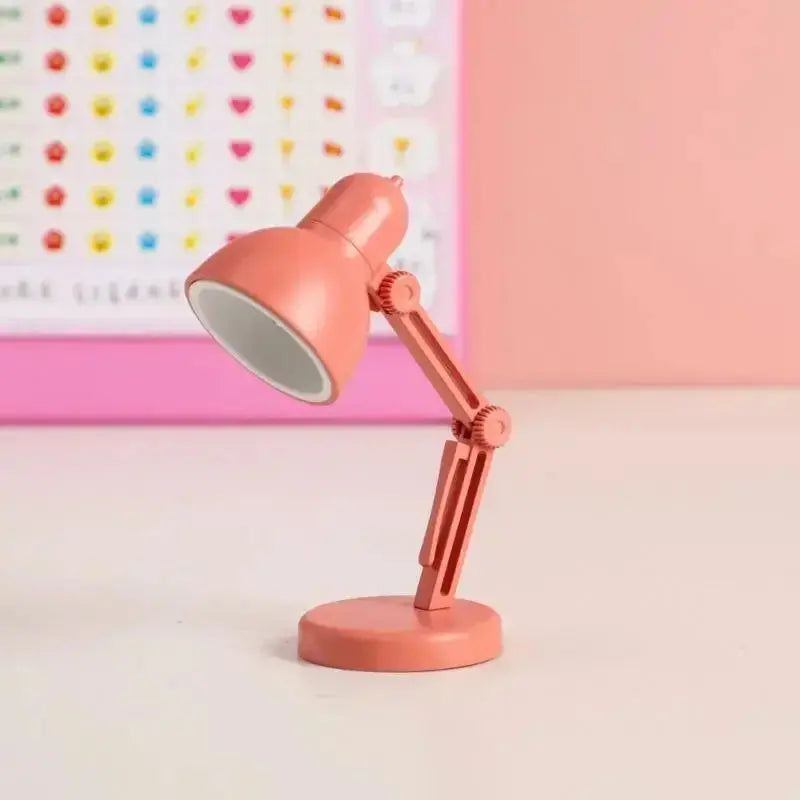 Mini Lampe de chevet LED Pliable - Aimantée, Portable, Pile Bouton, Veilleuse de Lecture, Multi-Couleurs Lampadia