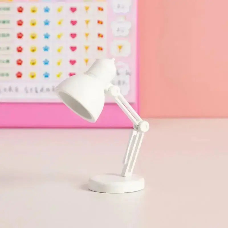Mini Lampe de chevet LED Pliable - Aimantée, Portable, Pile Bouton, Veilleuse de Lecture, Multi-Couleurs Lampadia