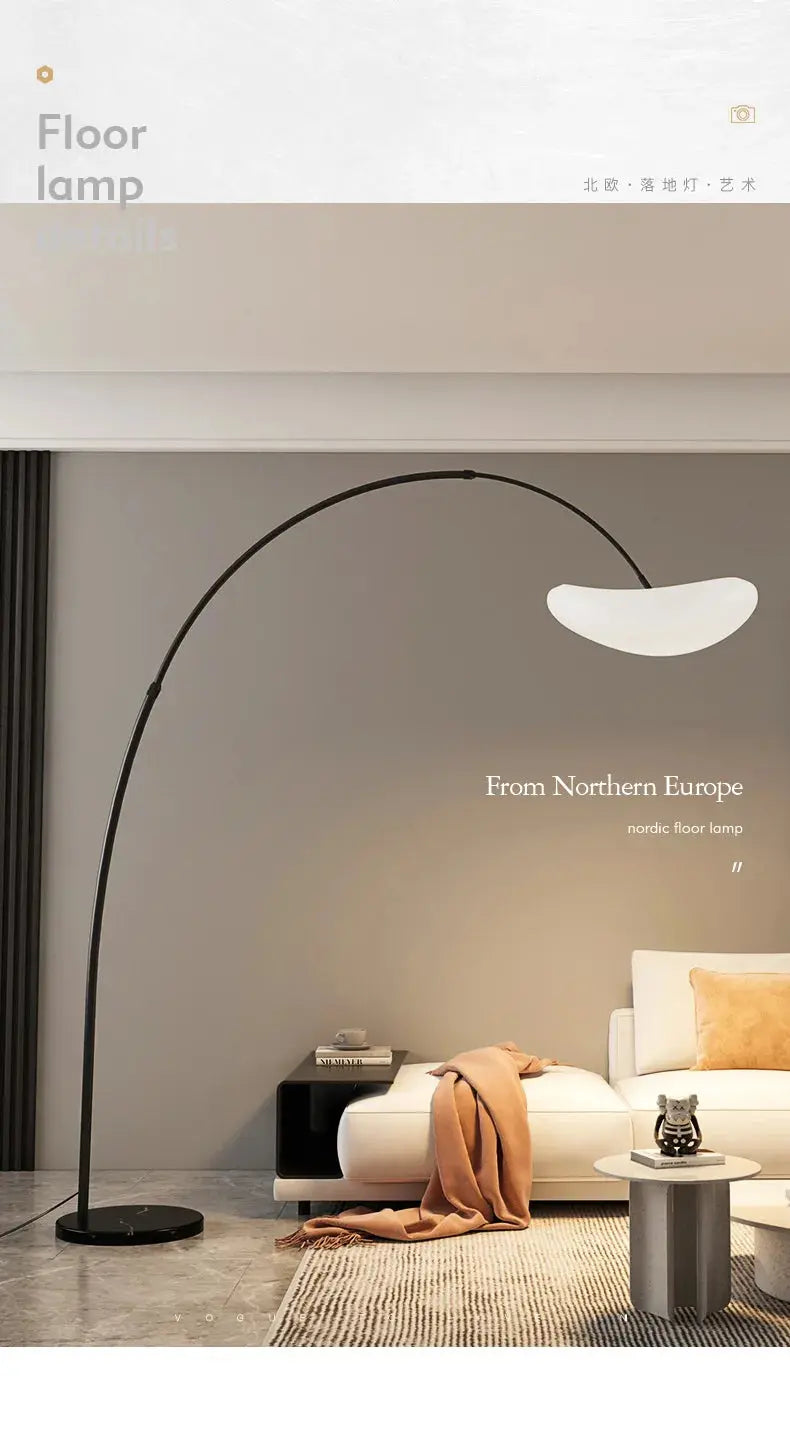 Postmodern Minimalist Creative Angling Floor Lamps Designer Yunduo Living Room Sofa Side Study Atmosphere Marble Lighting Modern Lampadia