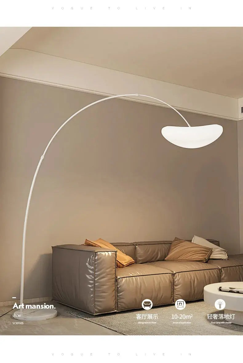 Postmodern Minimalist Creative Angling Floor Lamps Designer Yunduo Living Room Sofa Side Study Atmosphere Marble Lighting Modern Lampadia