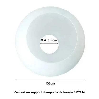 Abat-jour en Verre Blanc Lampa-dia