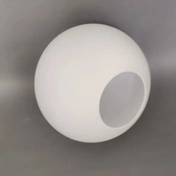 Accessoire - Abat-jour en Verre Blanc Laitonné Sphérique Lampa-dia