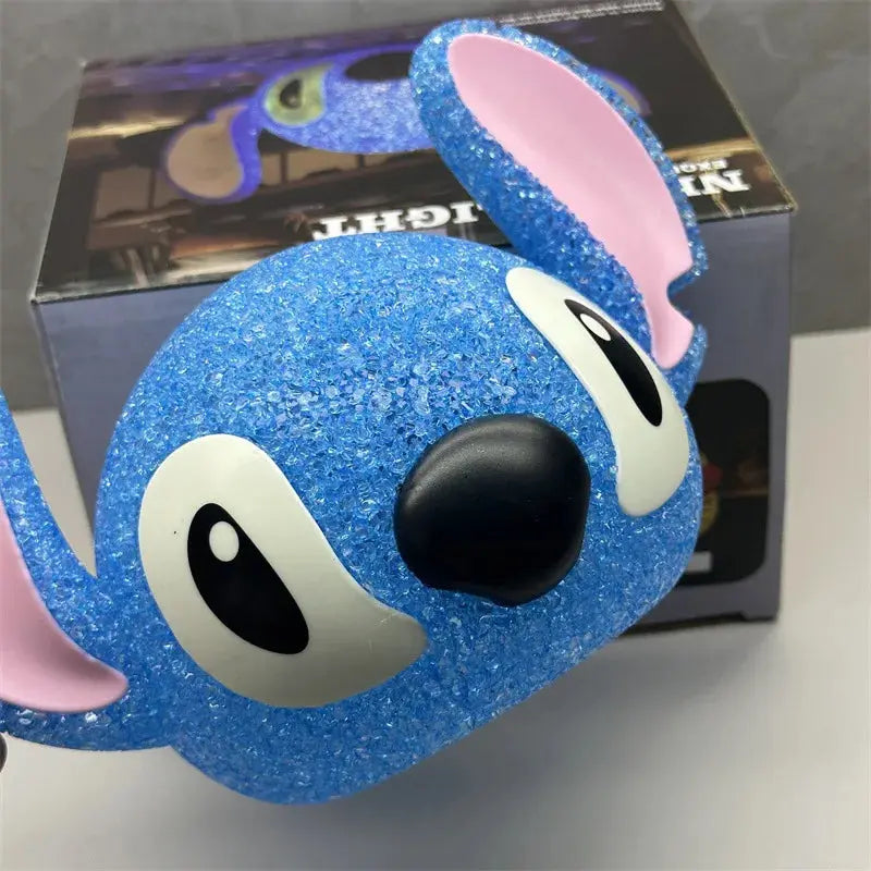 Disney Stitch Particle Projection Night Light Cartoon Lilo And Stitch 3d Doll Reading Lamp Usb Creative Desk Lamp For Kids Gifts Lampadia