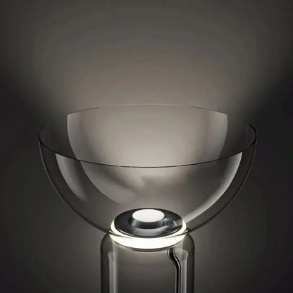 Lampadaire en Verre Lourd - Réplique de Lampe Design Italien Lampa-dia