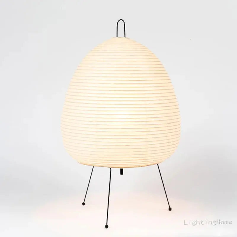 Lampe de Chevet - Traditionnelle Japonaise - Abat-jour en Papier de Riz, LED E27, 3 Couleurs Lampadia