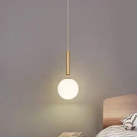 Lampe de Chevet "Perle de Lumière" - Élégance et pureté nordique Lampa-dia