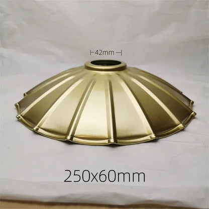 Lampe de chevet - Abat-jour en Fer Noir Calla&amp;Allan - Style Art Déco, Différentes Formes, 22cm, Pour Lampes Murales et Suspensions Lampadia