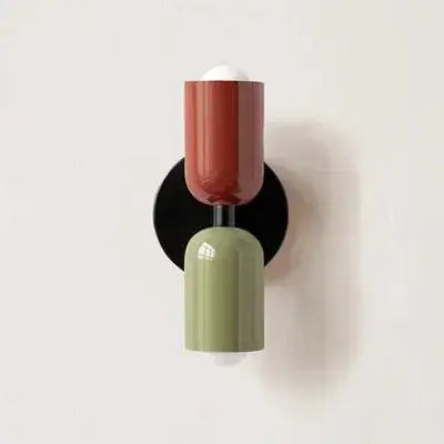 Lampe de chevet - Applique Murale Double Couleur (Design Moderne, LED, Multi-Couleurs) Lampadia