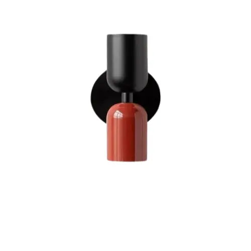 Lampe de chevet - Applique Murale Nordique Macaron 2 Têtes - Design Moderne, Multi-Couleurs, Intérieur, E27, 5W Lampadia