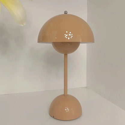 Lampe de chevet Champignon - Design Moderne, Intensité Variable Tactile, LED, Rechargeable USB, Noir & Blanc Lampadia