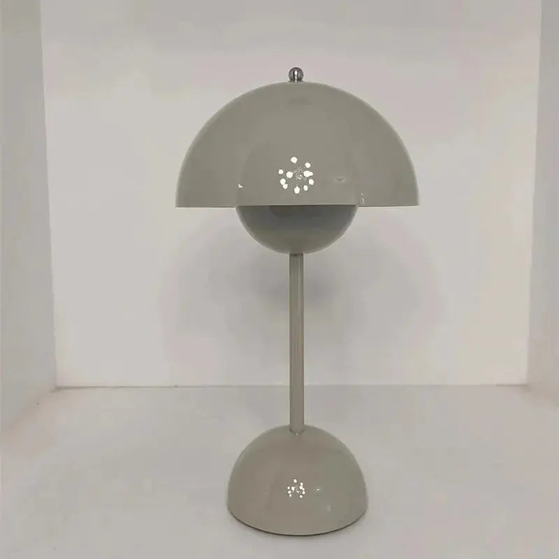 Lampe de chevet Champignon - Design Moderne, Intensité Variable Tactile, LED, Rechargeable USB, Noir & Blanc Lampadia