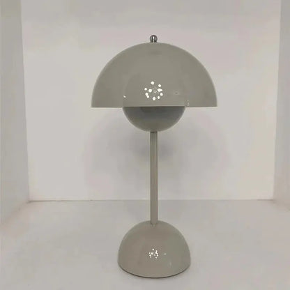 Lampe de chevet Champignon - Design Moderne, Intensité Variable Tactile, LED, Rechargeable USB, Noir & Blanc Lampadia