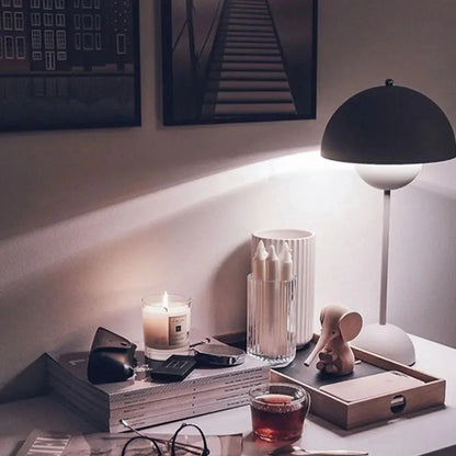 Lampe de chevet Champignon LED - Tactile, 3 Intensités, Rechargeable USB, Design Moderne, Multi-Couleurs Lampadia
