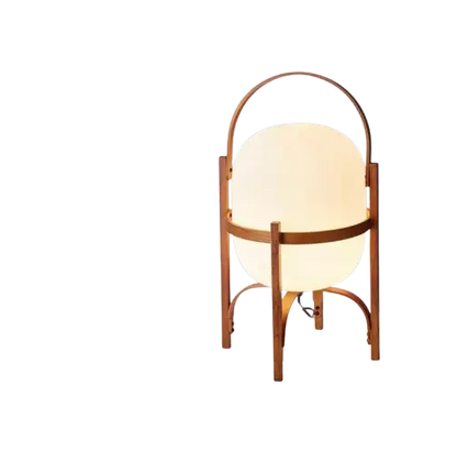 Lampe de chevet - Japonaise E27 en bois - Style minimaliste Lampadia