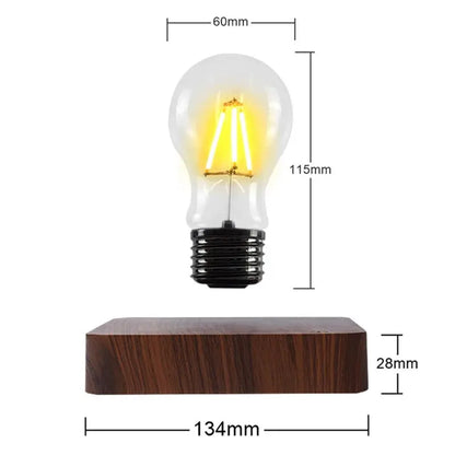 Lampe de chevet - Lévitation Magnétique - Ampoule Flottante LED, Veilleuse, Décoration Intérieure, Cadeau Créatif Lampadia