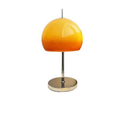 Lampe de chevet - Lampadaire Champignon en Verre Dégradé (Style Bauhaus, Orange) Lampadia