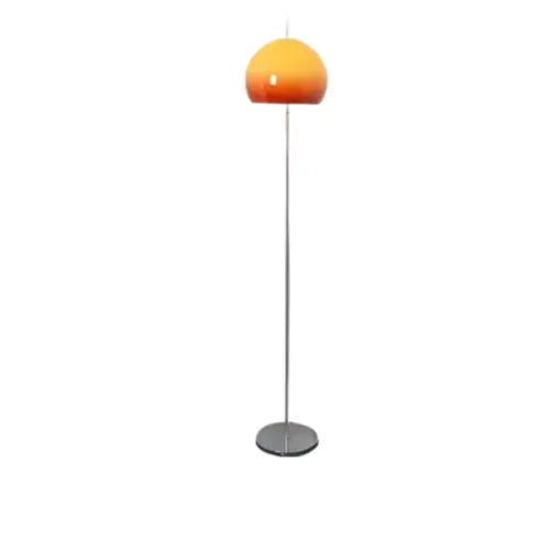 Lampe de chevet - Lampadaire Champignon en Verre Dégradé (Style Bauhaus, Orange) Lampadia