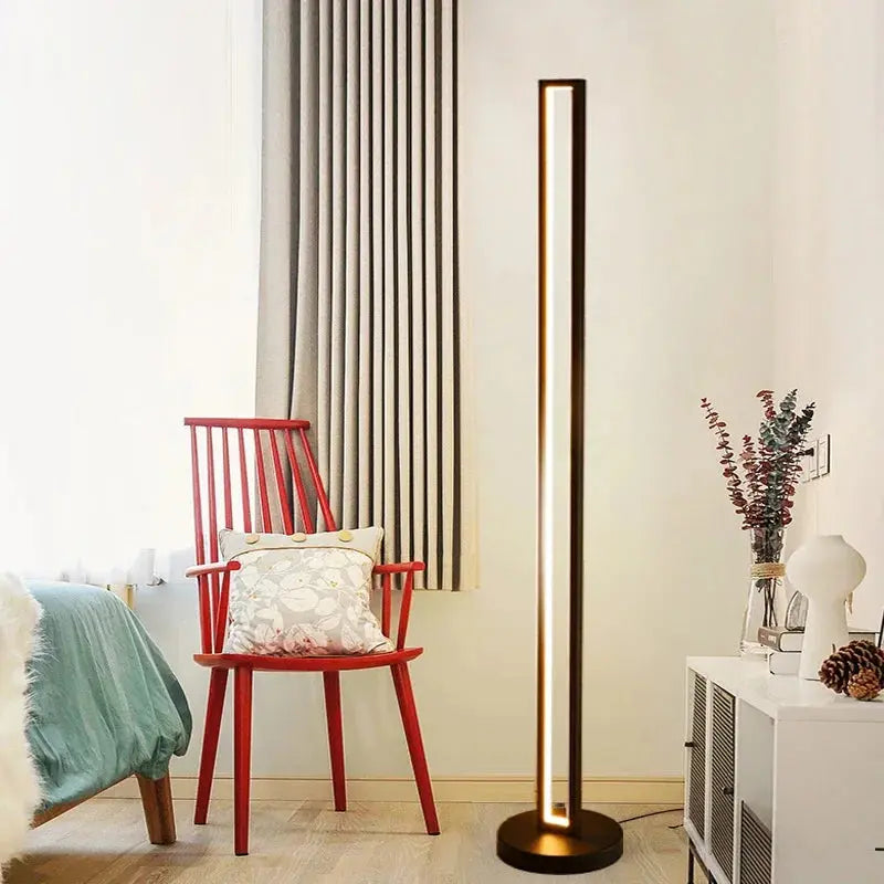 Lampe de chevet - Lampadaire LED Double Spirale - Style Art Déco Nordique, 16-20W, 90-260V, Fer & Acrylique Lampadia