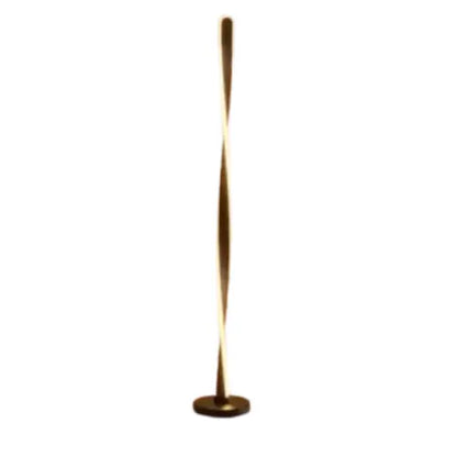 Lampe de chevet - Lampadaire LED Double Spirale - Style Art Déco Nordique, 16-20W, 90-260V, Fer & Acrylique Lampadia