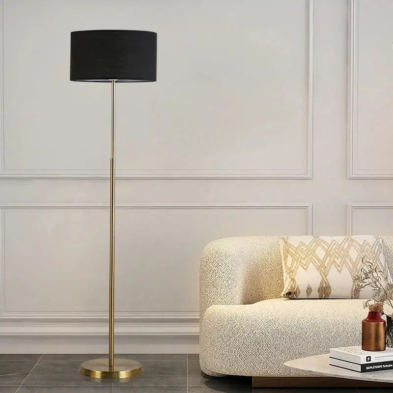 Lampe de chevet - Lampadaire Moderne - Abat-jour en Tissu, Base en Fer, E27, 41-50W, 90-260V Lampadia
