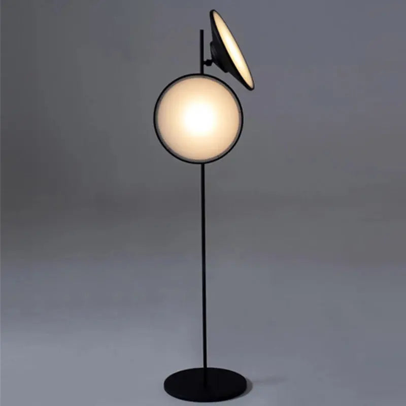 Lampe de chevet - Lampadaire Rétro Américain - 41-50W, E27, LED, 111-240V, Noir Lampadia