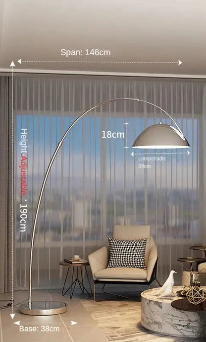 Lampe de chevet - Lampadaire arc nordique - Style moderne Lampadia