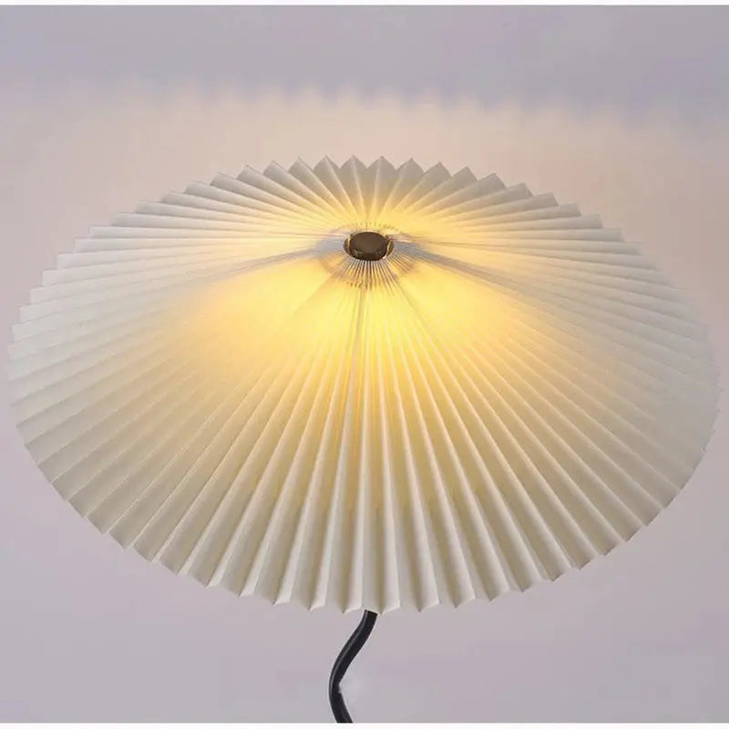 Lampe de chevet - Lampadaire rétro plissé en forme de parapluie - Style moderne Lampadia