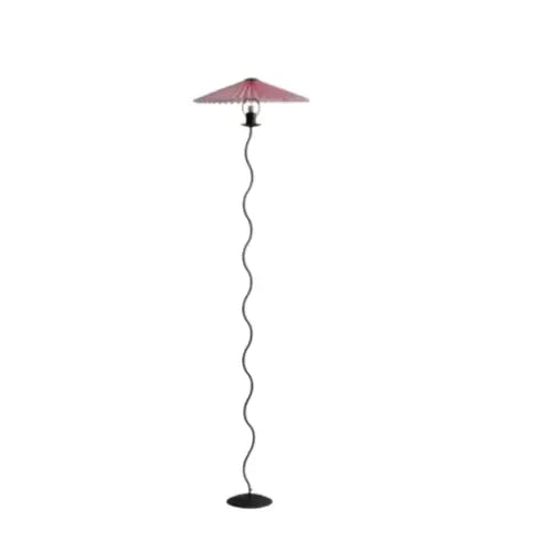 Lampe de chevet - Lampadaire rétro plissé en forme de parapluie - Style moderne Lampadia