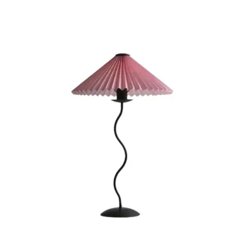 Lampe de chevet - Lampadaire rétro plissé en forme de parapluie - Style moderne Lampadia