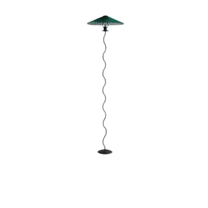 Lampe de chevet - Lampadaire rétro plissé en forme de parapluie - Style moderne Lampadia
