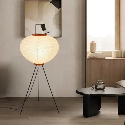 Lampe de chevet - Papier de Riz - Style Wabi Sabi, Vintage Lampa-dia